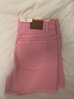 Judy Blue Pink High-Rise Women's Jeans XL NWT